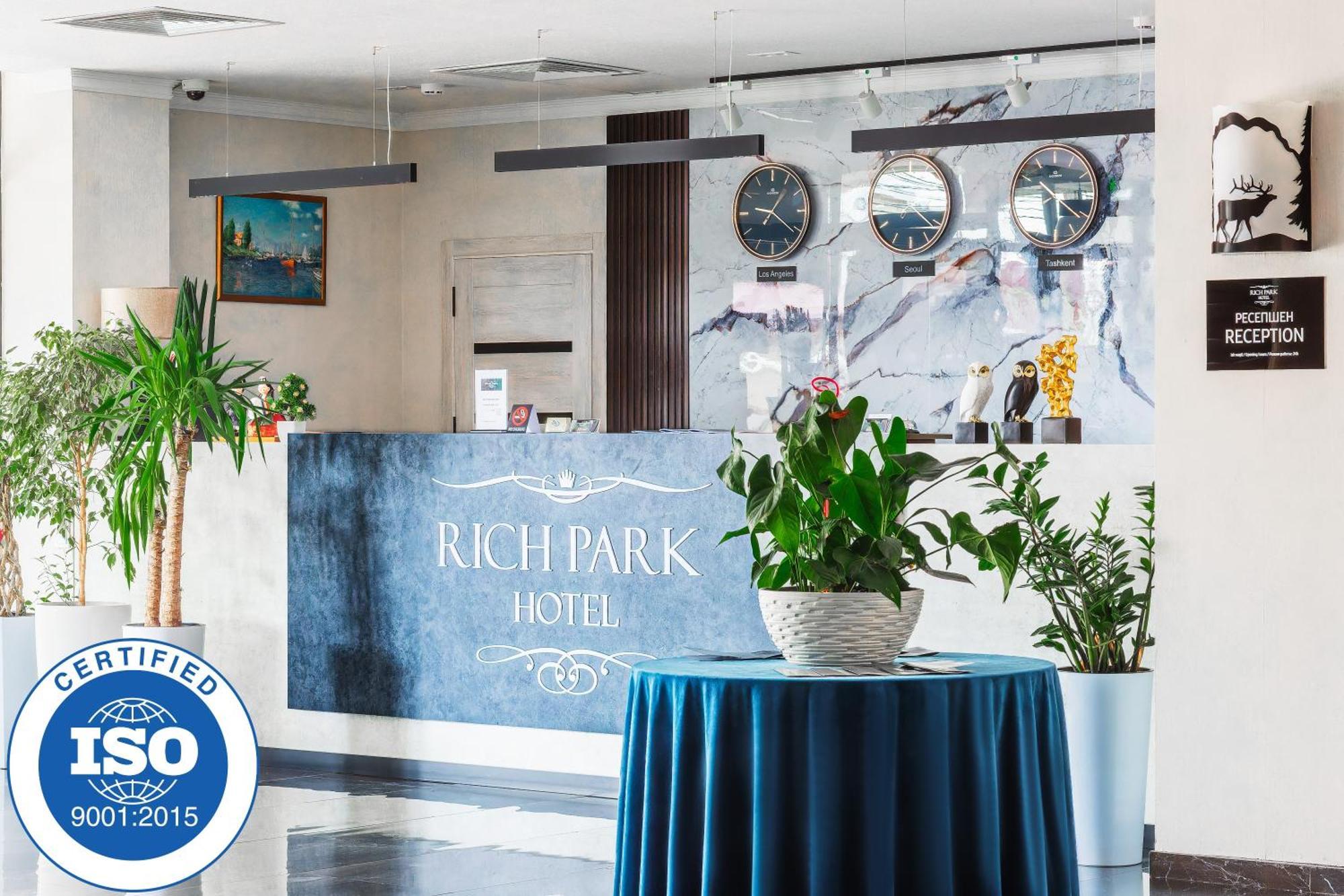 Rich Park Hotel Tashkent Exterior photo